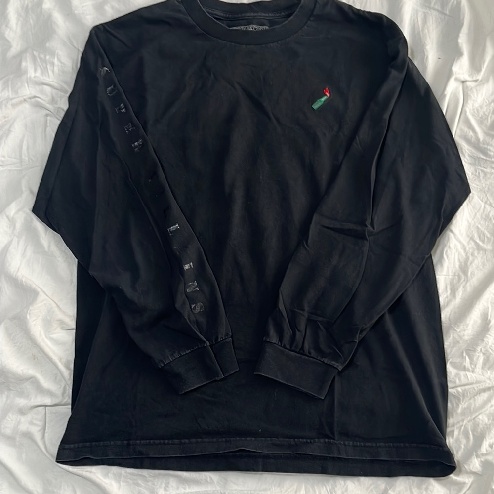 Black Molotov Long-Sleeve Shirt